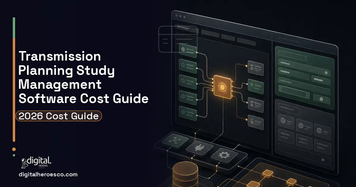 Internal tools product interface illustration for Transmission Planning Study Management Software Cost Guide.