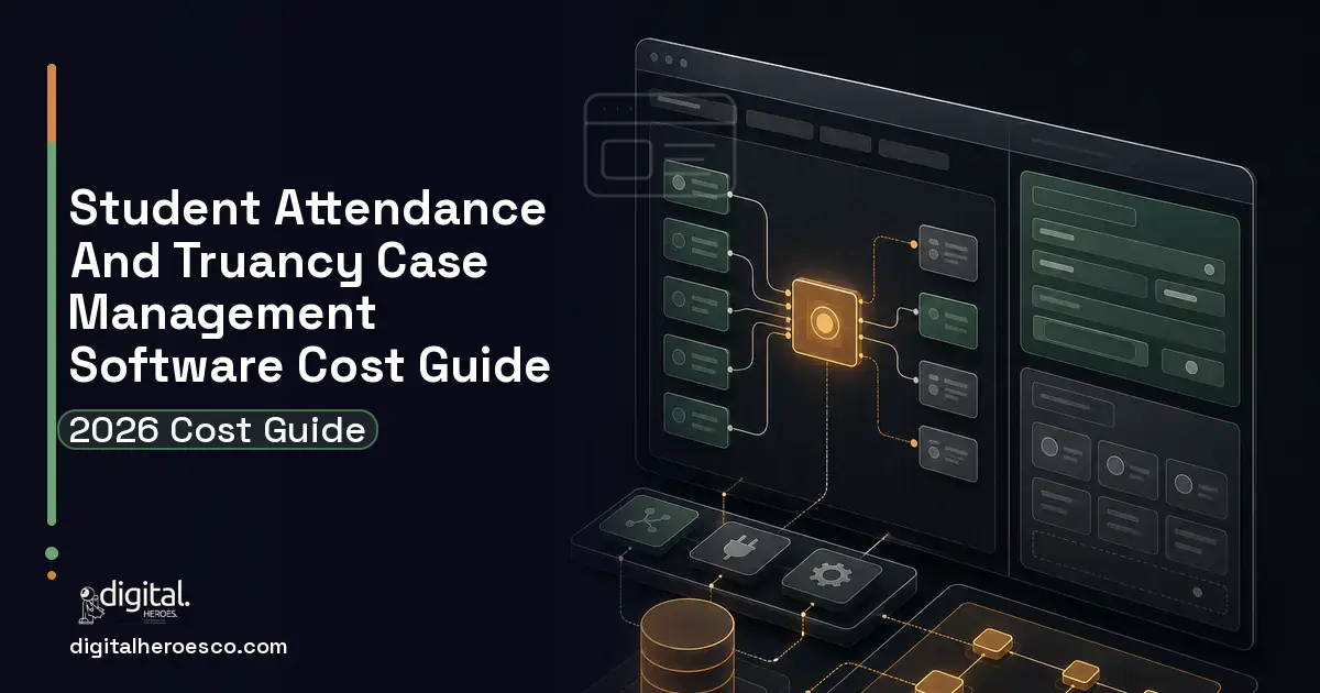 Internal tools product interface illustration for Student Attendance AND Truancy Case Management Software Cost Guide.