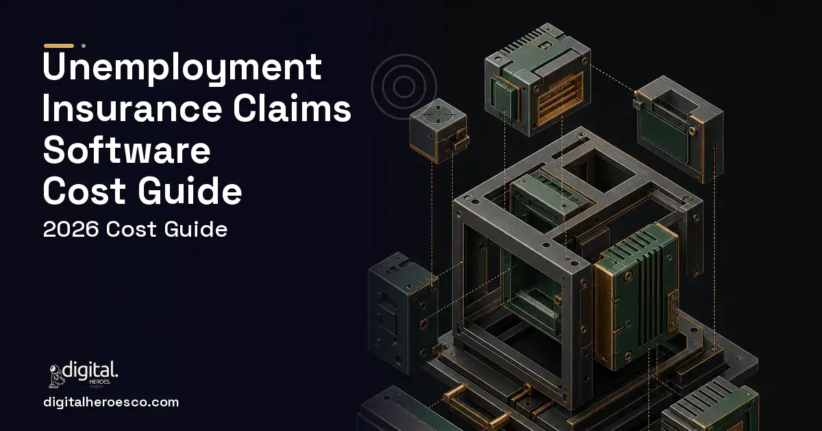 Custom Software Development software overview illustration for Unemployment Insurance Claims Software Cost Guide.