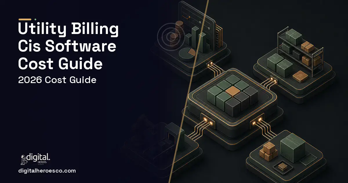 ERP Development software overview illustration for Utility Billing CIS Software Cost Guide.