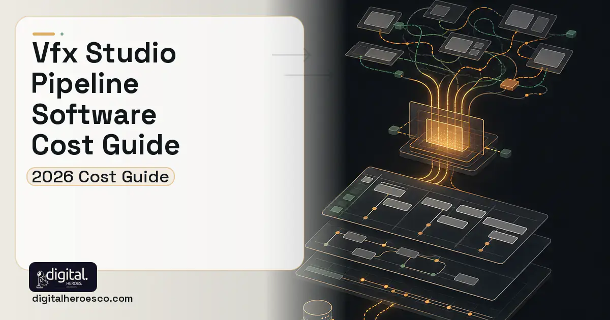 Project Management Software workflow illustration for VFX Studio Pipeline Software Cost Guide.