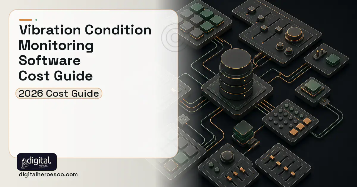 Internal Tools Development software overview illustration for Vibration Condition Monitoring Software Cost Guide.