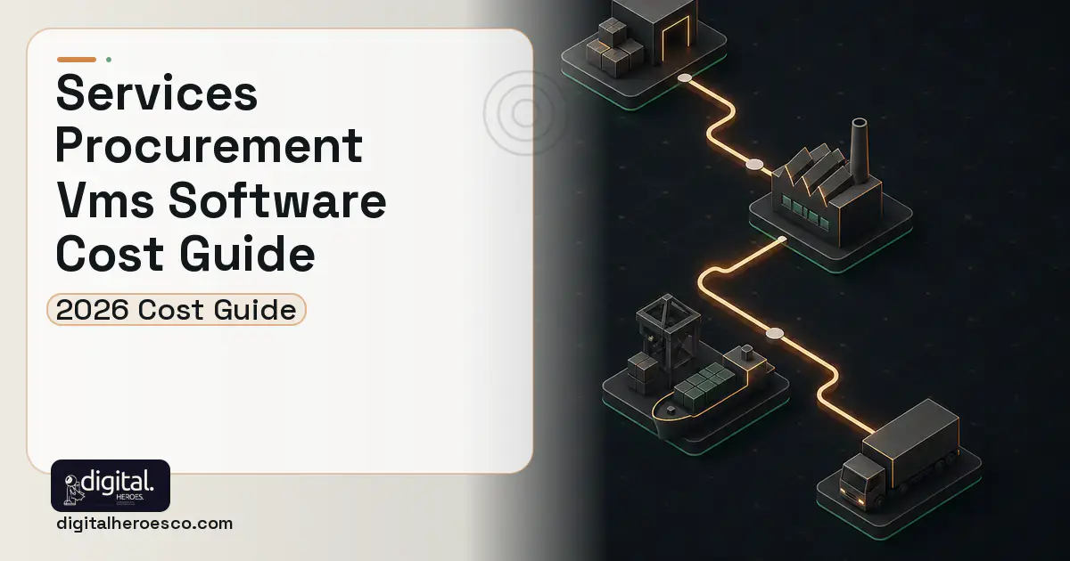 Supply Chain Software software overview illustration for Services Procurement VMS Software Cost Guide.