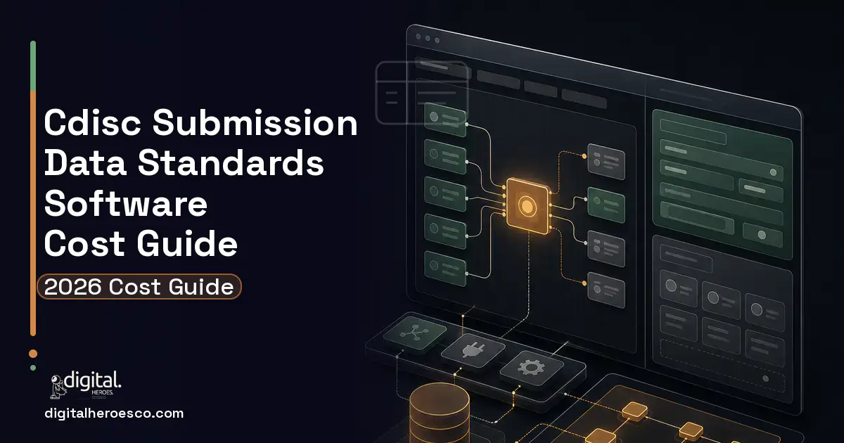 Internal Tools Development product interface illustration for Cdisc Submission Data Standards Software Cost Guide.