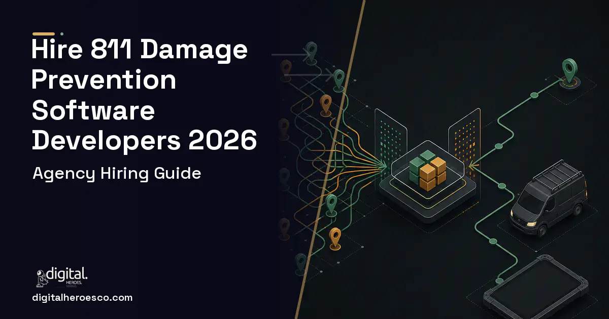 Field Service Software workflow illustration for How to Hire an 811 Damage Prevention Software Company.