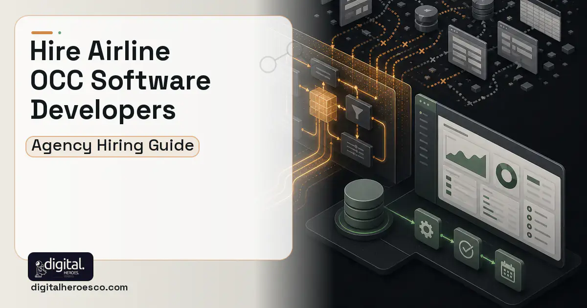 Internal Tools Development workflow illustration for Airline Operations Control Software.