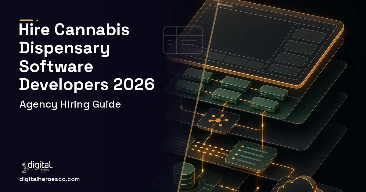 POS System Development product interface illustration for Cannabis Dispensary Software.