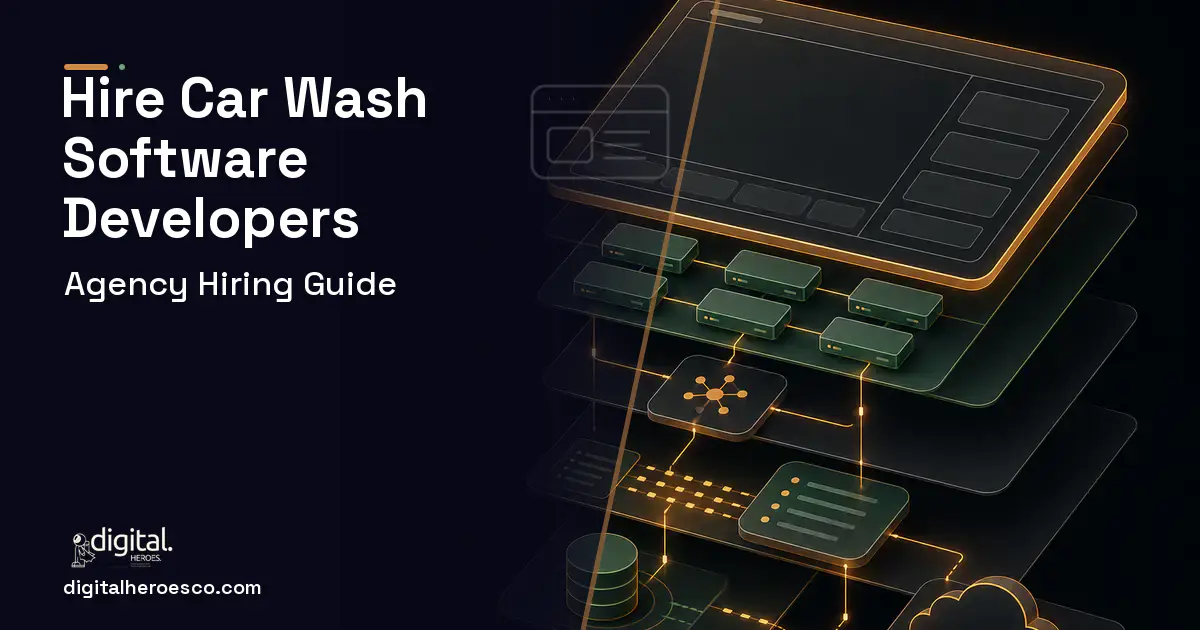 POS System Development product interface illustration for How to Hire a Car Wash Management Software Company.
