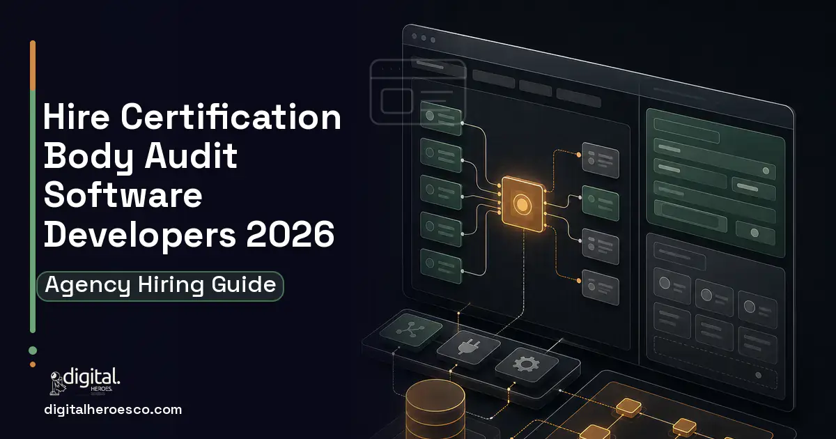 Internal Tools Development product interface illustration for Certification Body Audit Management Software.