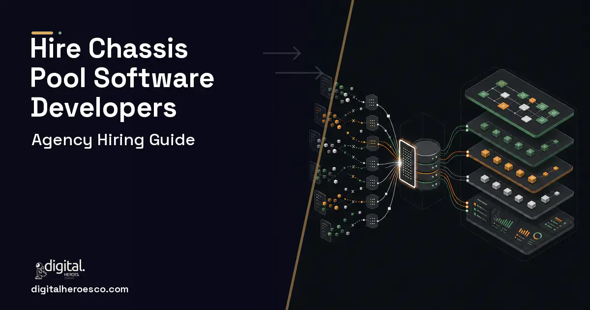 Supply Chain Software workflow illustration for How to Hire a Chassis Pool Management Software Development Company.