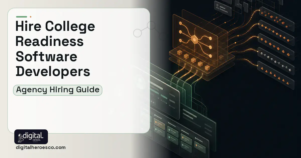 CRM Development workflow illustration for School Counseling AND College Readiness Software.