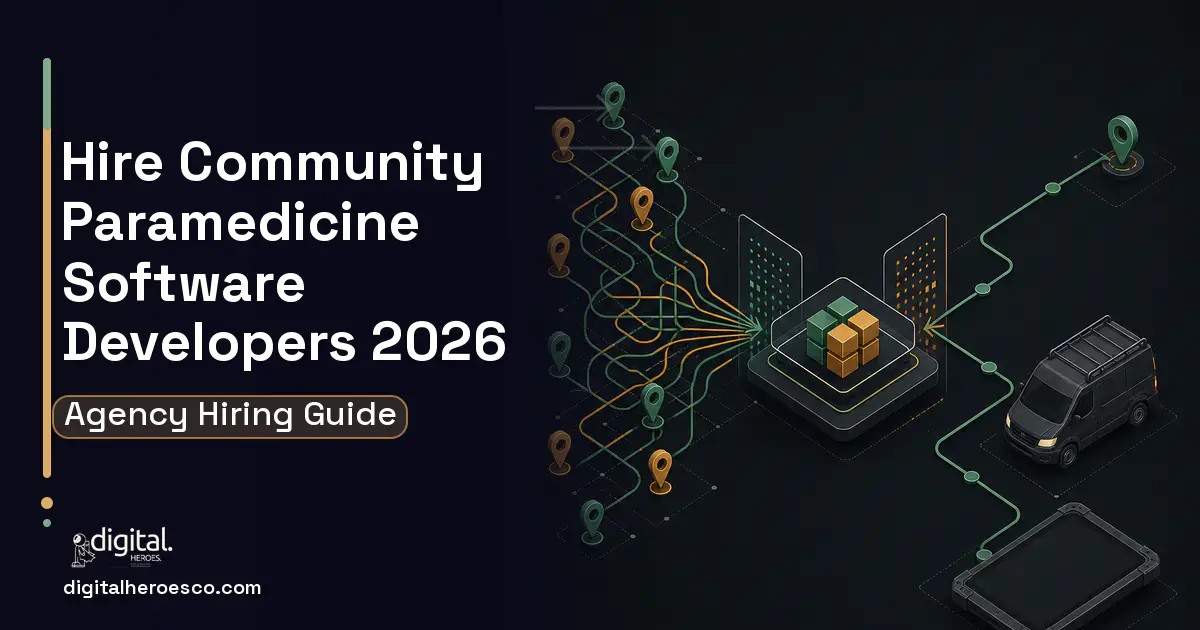 Field Service Software workflow illustration for How to Hire a Community Paramedicine Software Development Company.