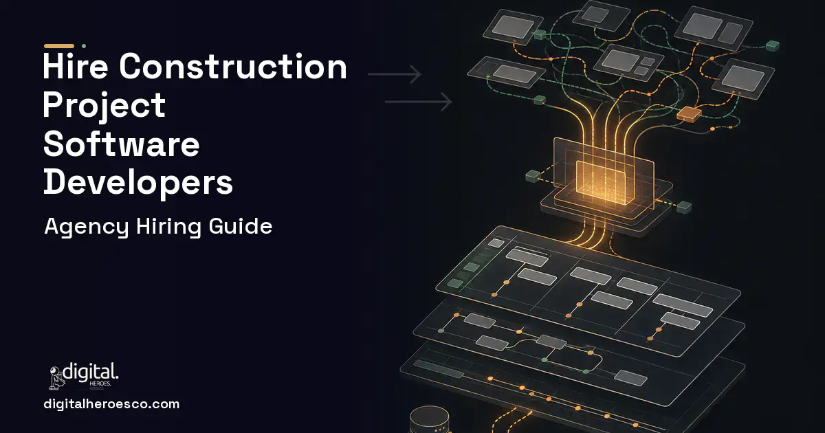 Project Management Software workflow illustration for How to Hire a Construction Project Management Software Company.