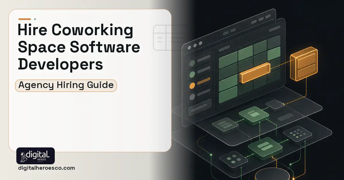 Booking Software product interface illustration for How to Hire a Coworking Space Software Development Company.