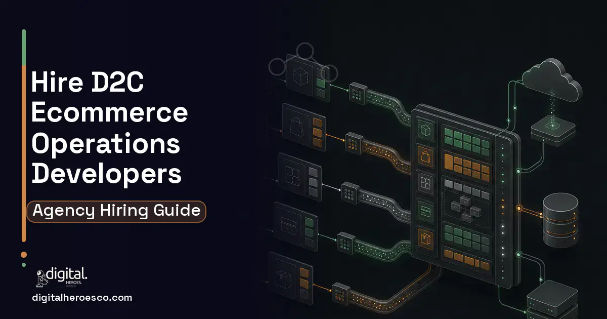 Shopify Development workflow illustration for How to Hire a D2C Ecommerce Operations Software Company.