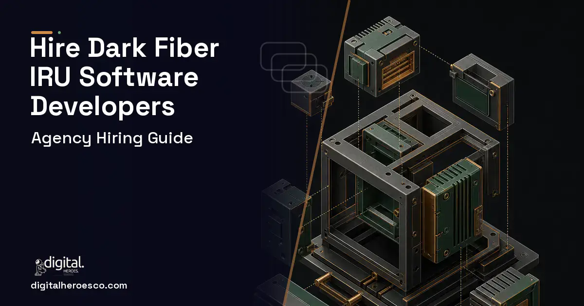 Custom Software Development software overview illustration for How to Hire a Dark Fiber IRU Management Software Company.
