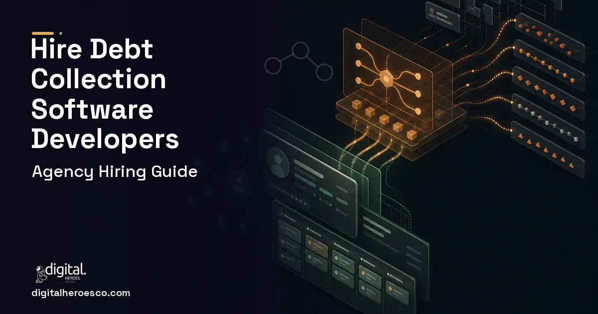 CRM Development workflow illustration for How to Hire a Debt Collection Software Development Company.