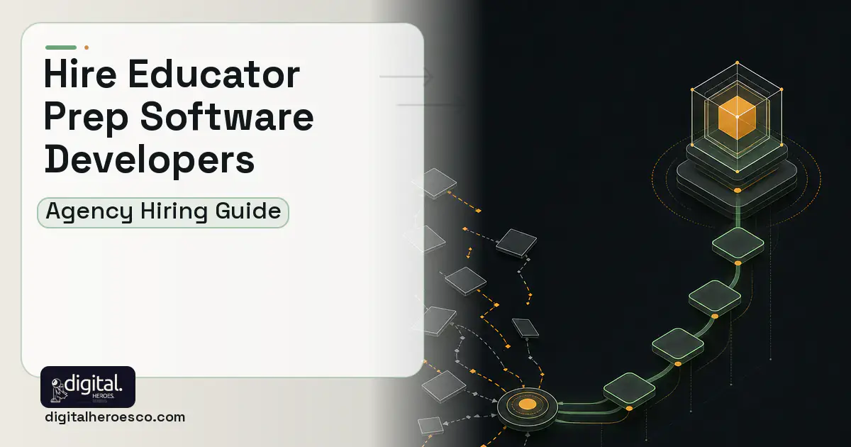 LMS Development workflow illustration for How to Hire an Educator Preparation Program Software Development Company.