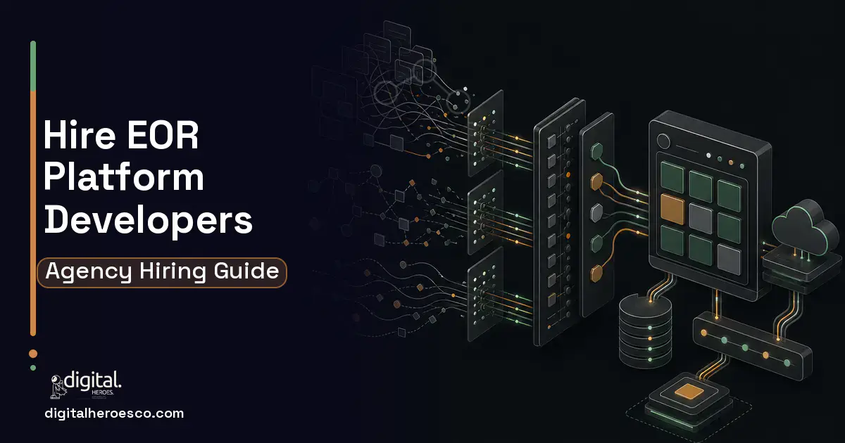 HR Software Development workflow illustration for How to Hire an Employer of Record Platform Developer.