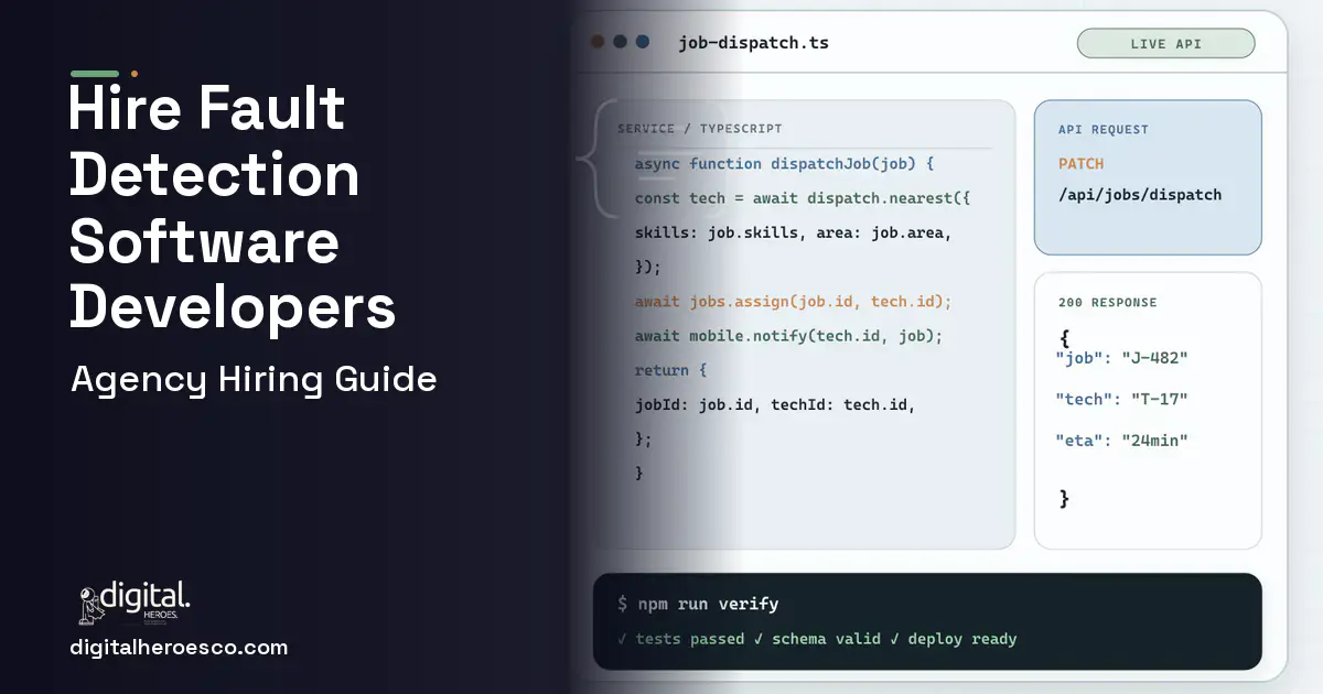 Field Service Software code editor and API illustration for Building Automation Fault Detection Software.