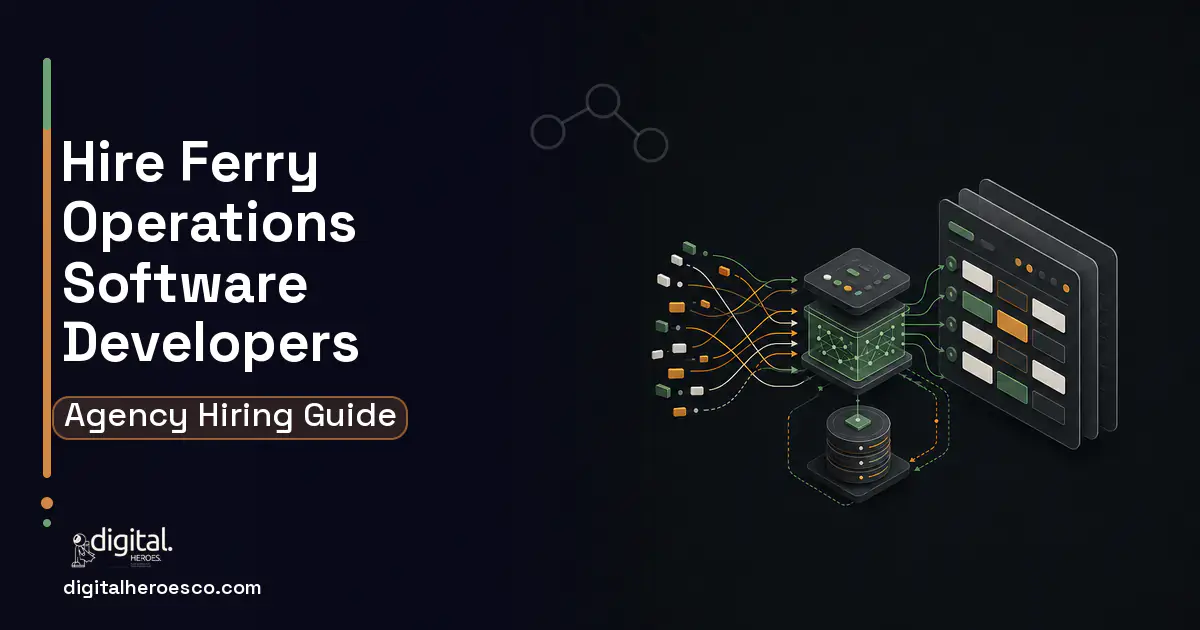 Booking Software workflow illustration for How to Hire a Ferry and Ro-Ro Operations Software Development Company.