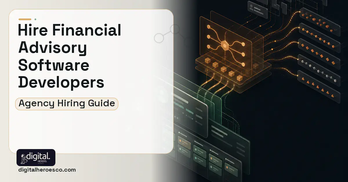 CRM Development workflow illustration for How to Hire a Financial Advisory Software Development Company.