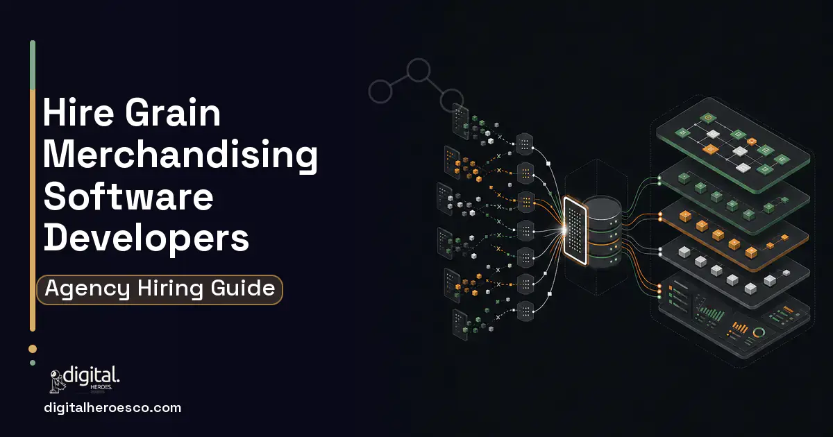 Supply Chain Software workflow illustration for How to Hire a Grain Merchandising Software Development Company.