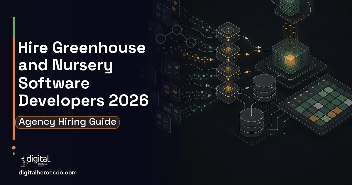 Inventory Software workflow illustration for How to Hire a Greenhouse and Nursery Software Development Company.