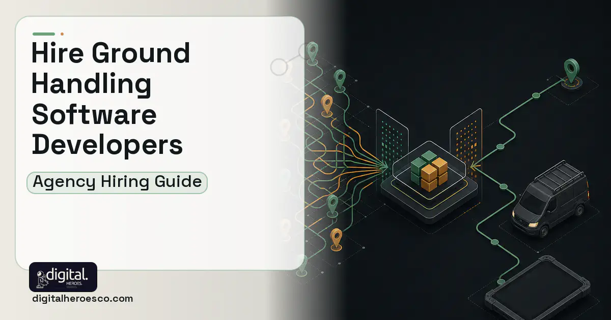 Field Service Software workflow illustration for How to Hire a Ground Handling Software Development Company.