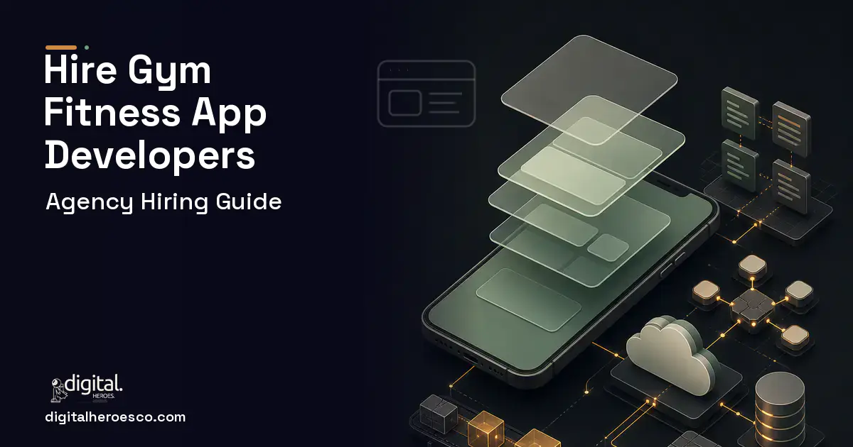Mobile App Development product interface illustration for How to Hire a Fitness App Development Company for Your Gym.
