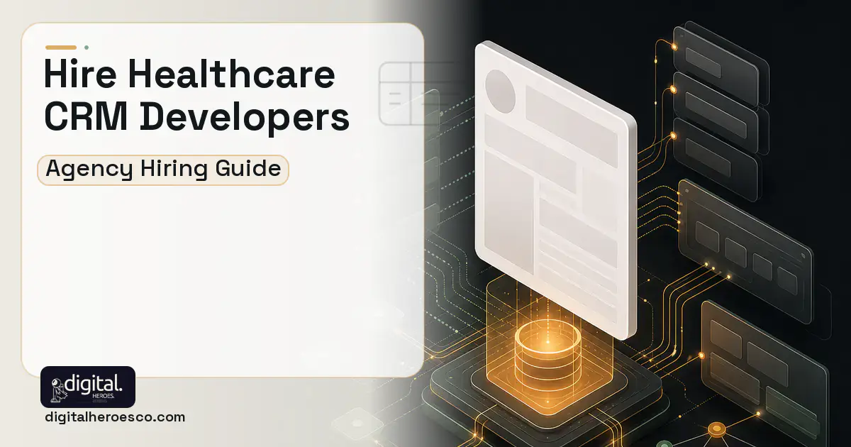 CRM Development product interface illustration for Healthcare CRM Development.