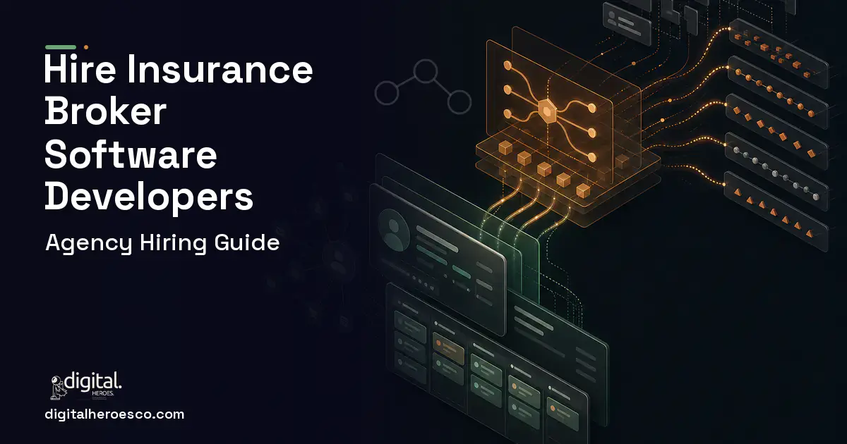 CRM Development workflow illustration for How to Hire an Insurance Broker Software Development Company.