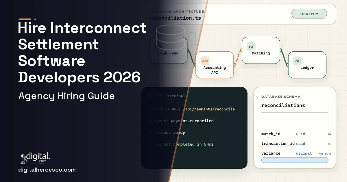 Accounting Software architecture and database illustration for Interconnect Settlement Software.