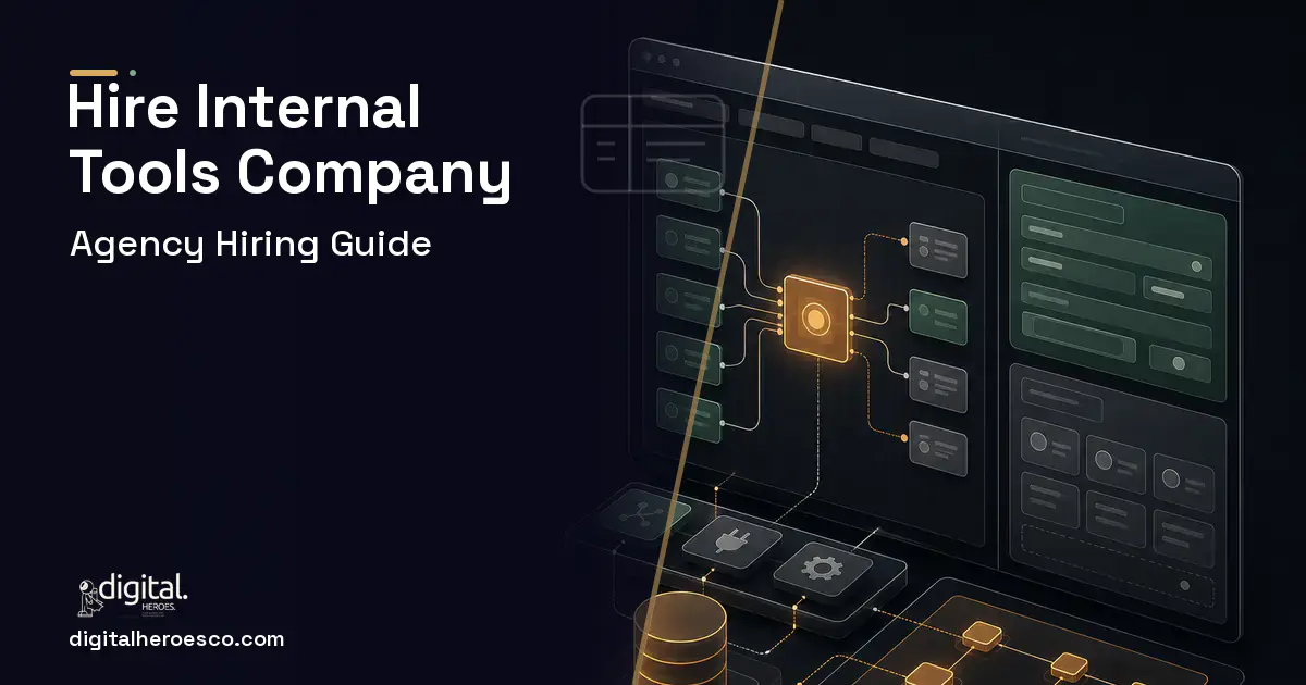 Internal Tools Development product interface illustration for Internal Tools.