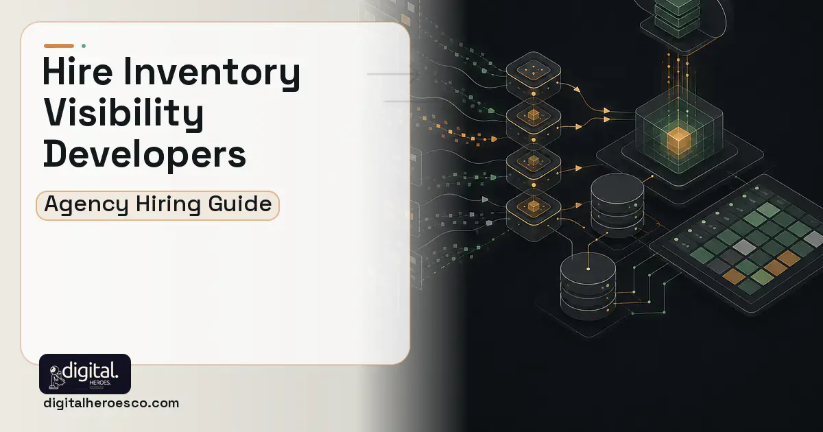 Inventory Software workflow illustration for How to Hire an Omnichannel Inventory Visibility Development Company.