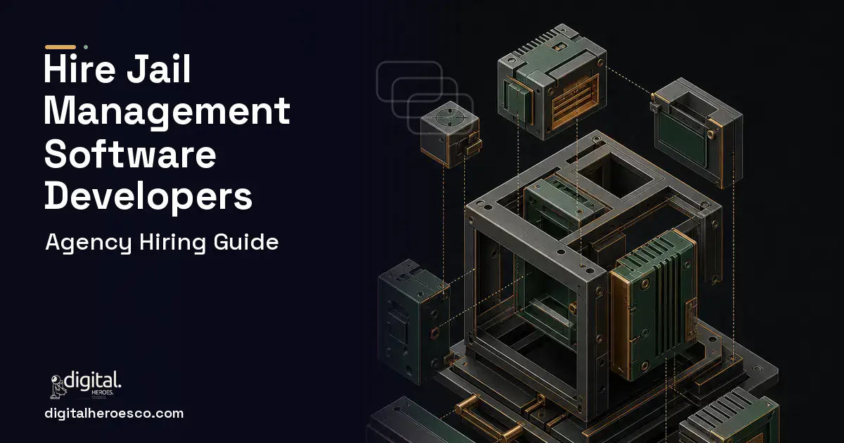 Custom Software Development software overview illustration for Jail Management Software.