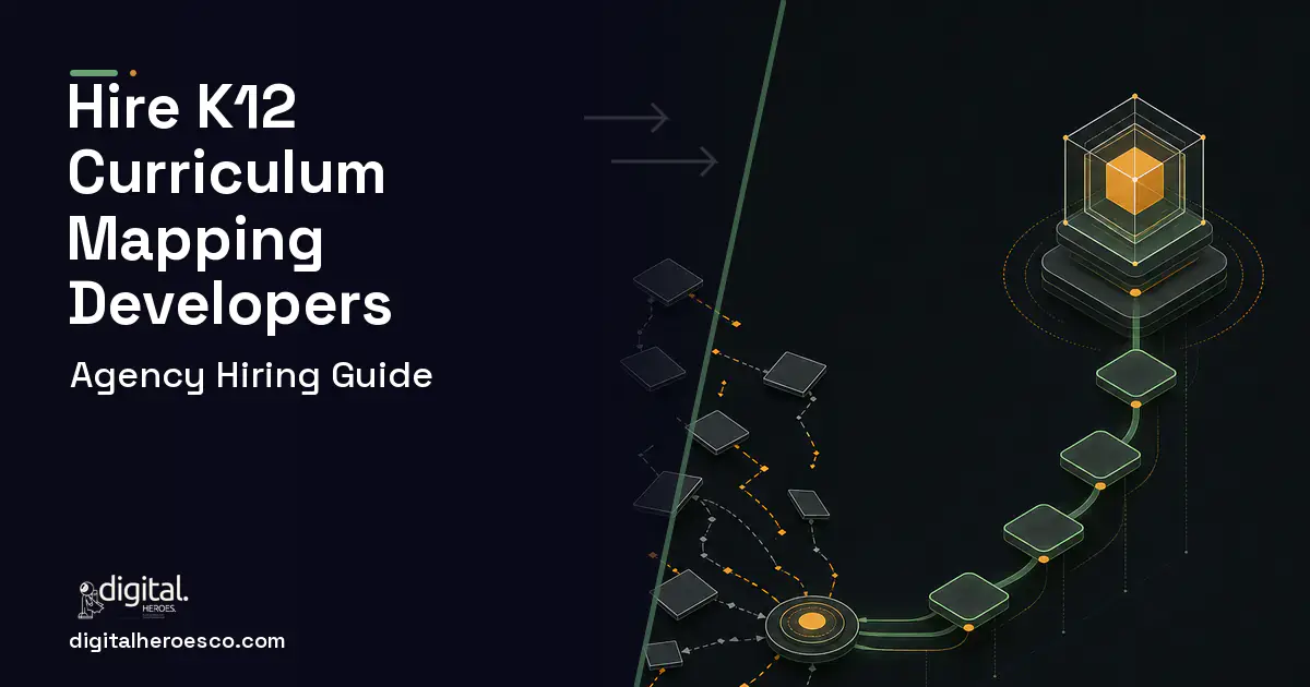 LMS Development workflow illustration for How to Hire a K12 Curriculum Mapping Software Development Company.