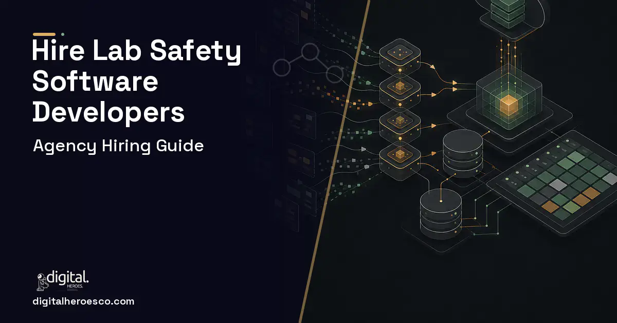 Inventory Software workflow illustration for How to Hire a Campus Lab Safety and EHS Software Development Company.