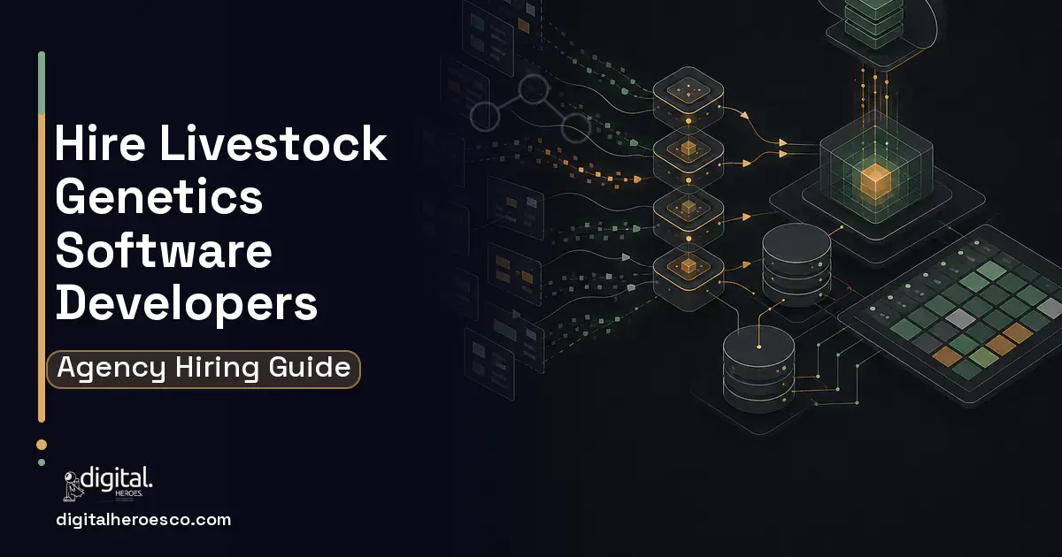 Inventory Software workflow illustration for How to Hire a Livestock Genetics Inventory Software Development Company.