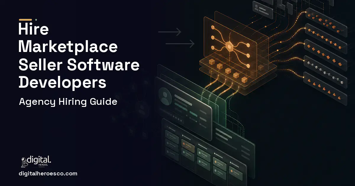 CRM Development workflow illustration for How to Hire a Marketplace Seller Management Software Development Company.