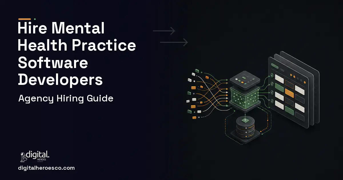 Booking Software workflow illustration for How to Hire a Mental Health Practice Software Development Company.