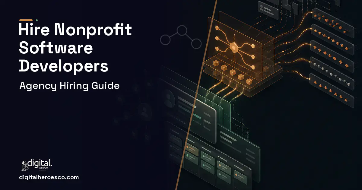 CRM Development workflow illustration for How to Hire a Nonprofit Management Software Development Company.