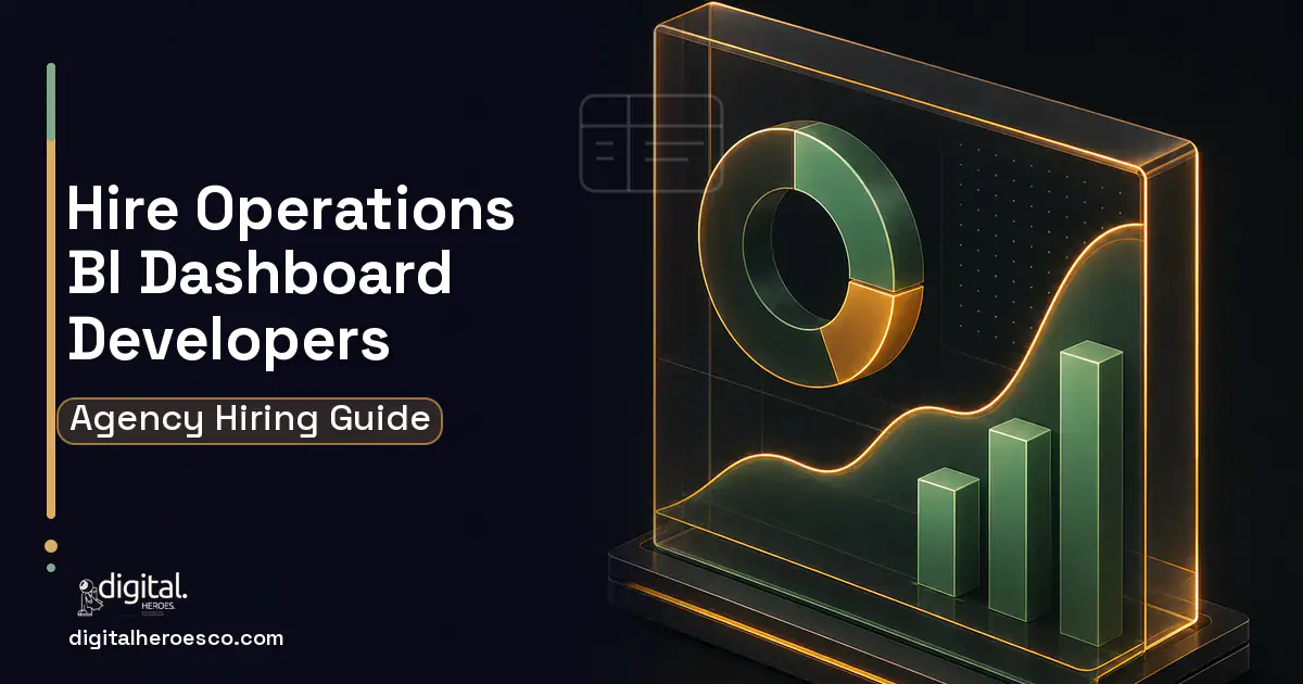 BI Dashboard Development product interface illustration for How to Hire an Operations BI Dashboard Development Company.