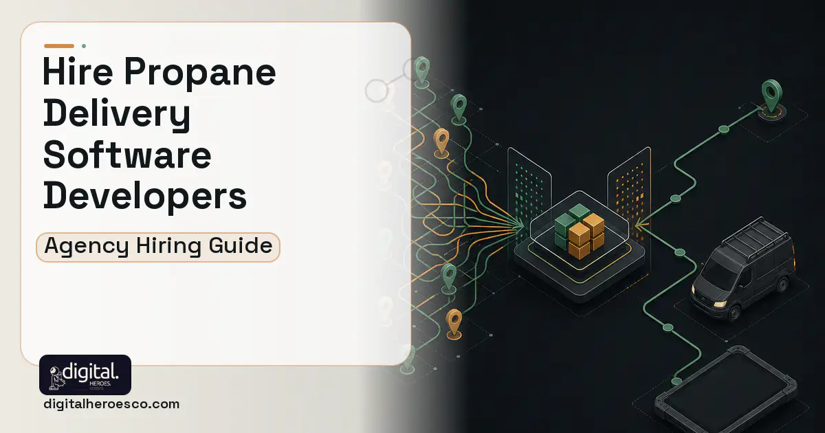 Field Service Software workflow illustration for How to Hire a Propane Delivery Software Development Company.