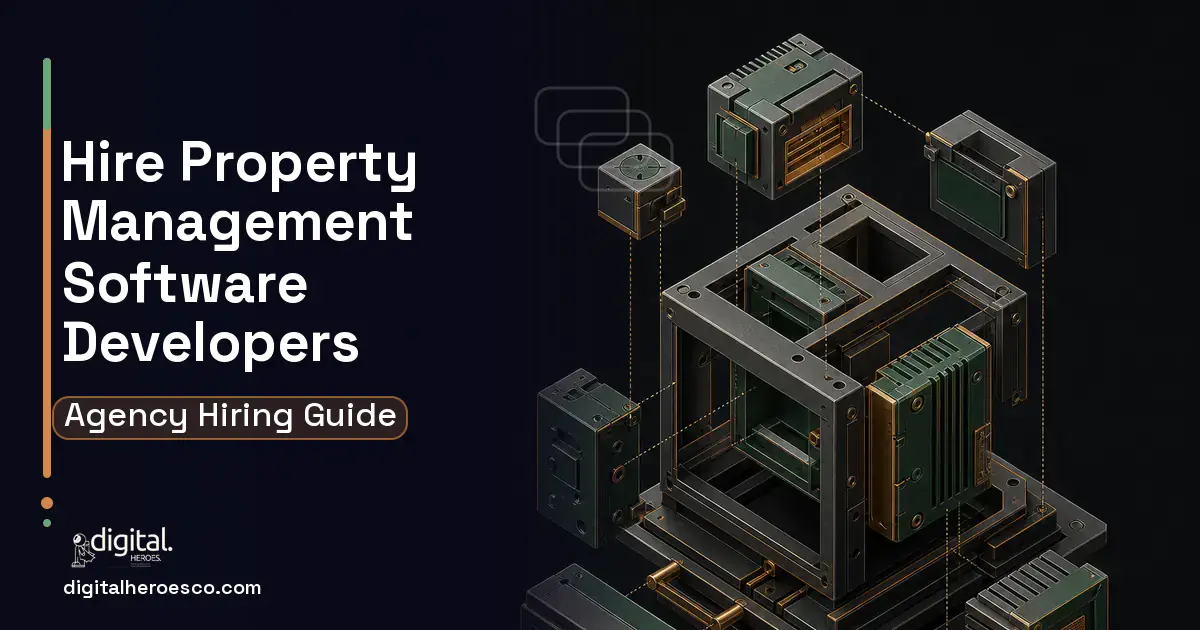 Custom Software Development software overview illustration for Property Management Software.