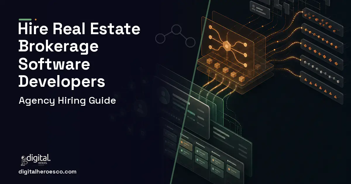 CRM Development workflow illustration for How to Hire a Real Estate Brokerage Software Development Company.
