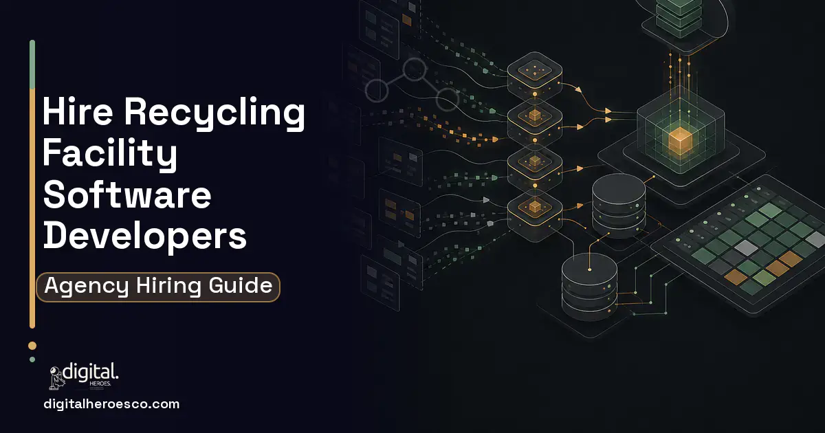 Inventory Software workflow illustration for How to Hire a Recycling Facility Software Development Company.