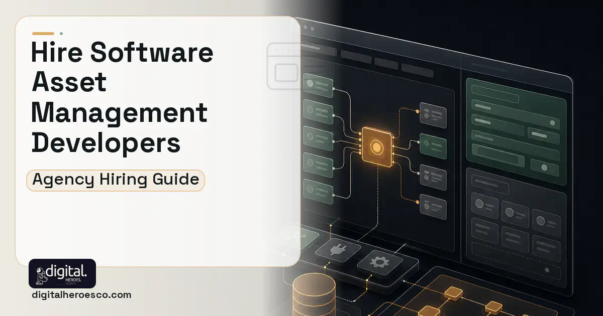 Internal Tools Development product interface illustration for Software Asset Management Software.