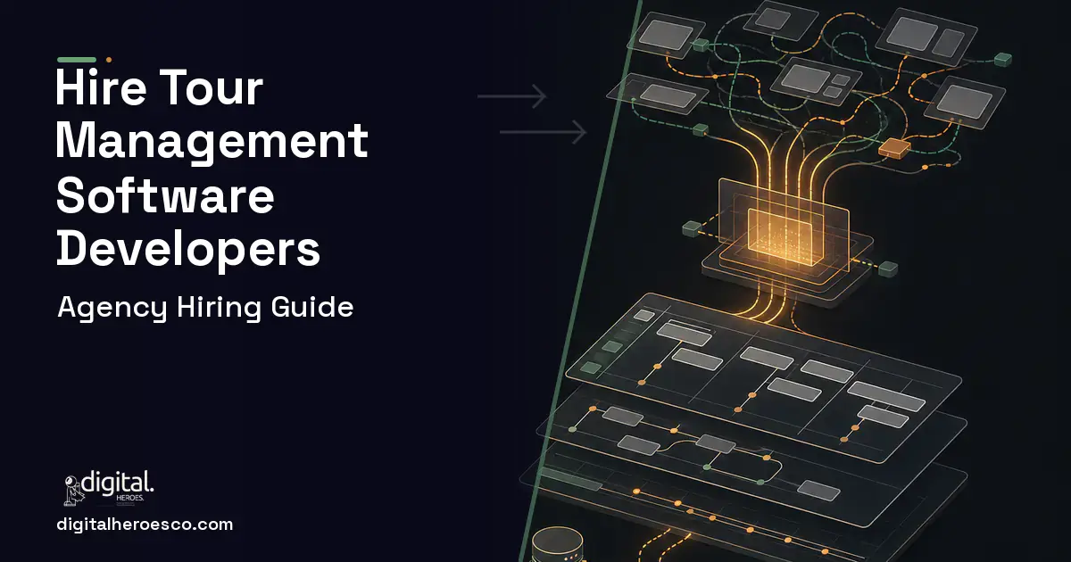 Project Management Software workflow illustration for Concert Touring Management Software.