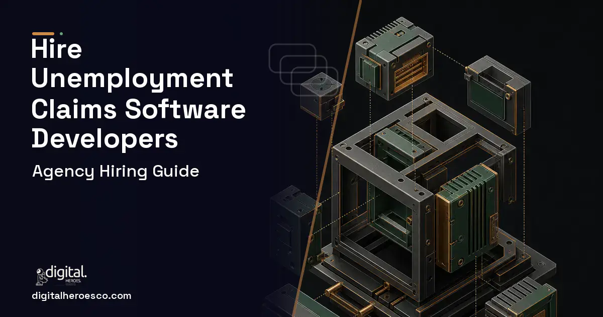 Custom Software Development software overview illustration for Unemployment Insurance Claims Software.